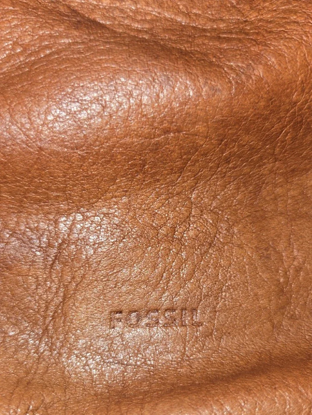 Fossil Men's Brown Leather Messenger Crossbody Bag - Classic Carry